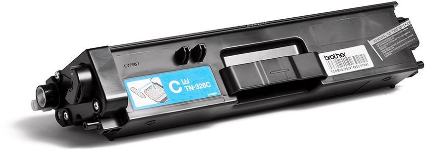 Toner laser haute capacité Brother TN326C - cyan - l'unité