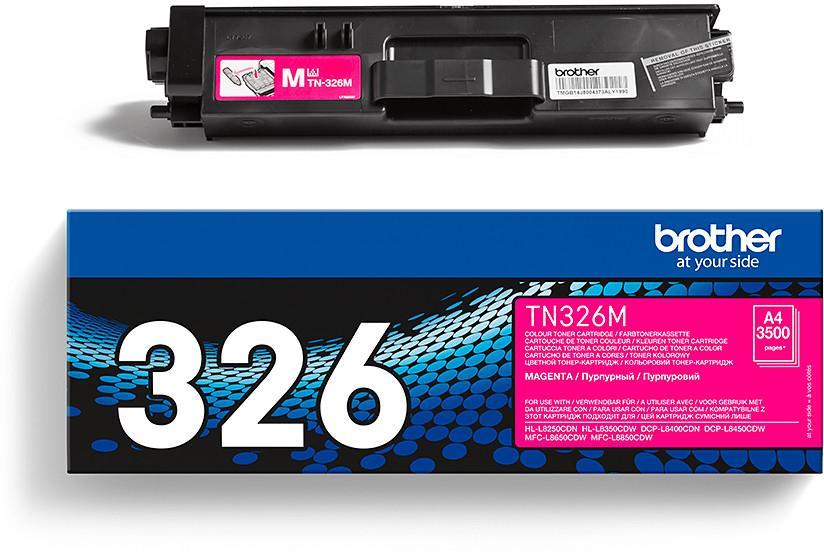 Toner laser haute capacité Brother TN326M - magenta - l'unité