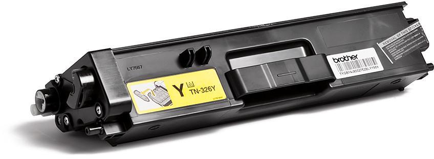 Toner laser haute capacité Brother TN326Y - jaune - l'unité