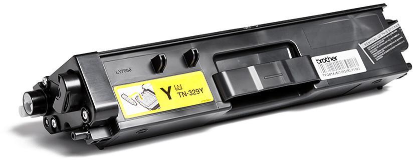 Toner laser très haute capacité Brother TN329Y - jaune - l'unité