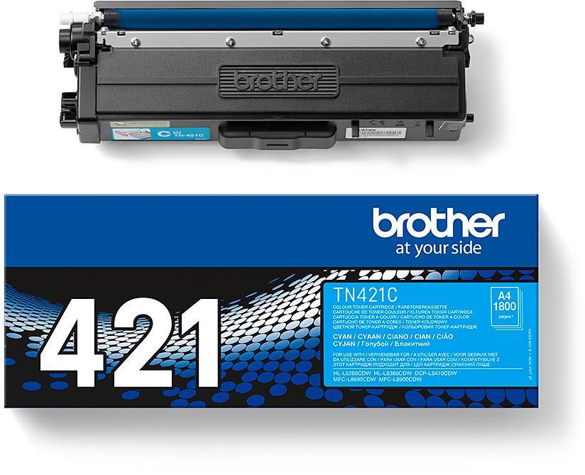 Toner laser Brother TN421C - cyan - l'unité