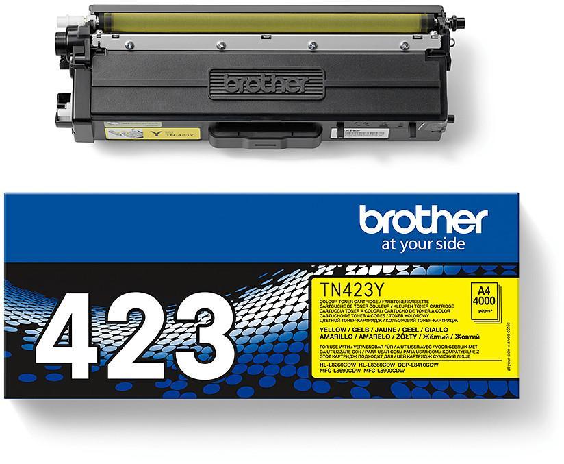 Toner laser Brother TN423Y - jaune - l'unité