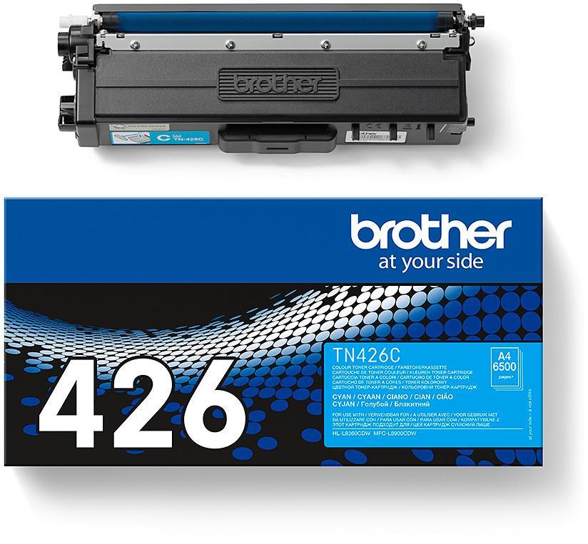 Toner laser Brother TN426C - cyan - l'unité