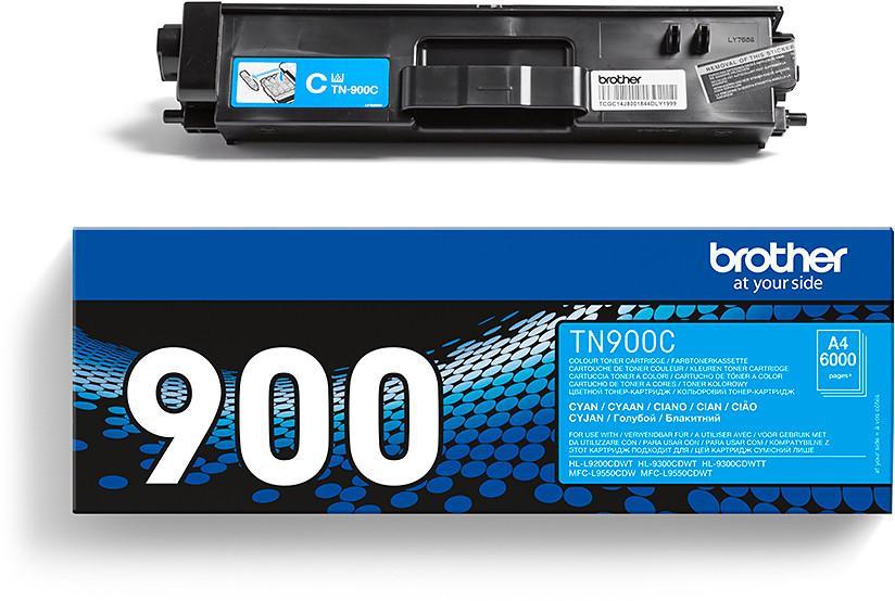 Toner laser très haute capacité Brother TN900C - cyan - l'unité