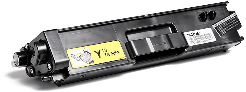 Toner laser très haute capacité Brother TN900Y - jaune - l'unité