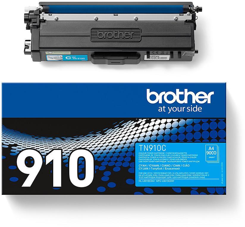 Toner laser Brother TN910C - cyan - l'unité
