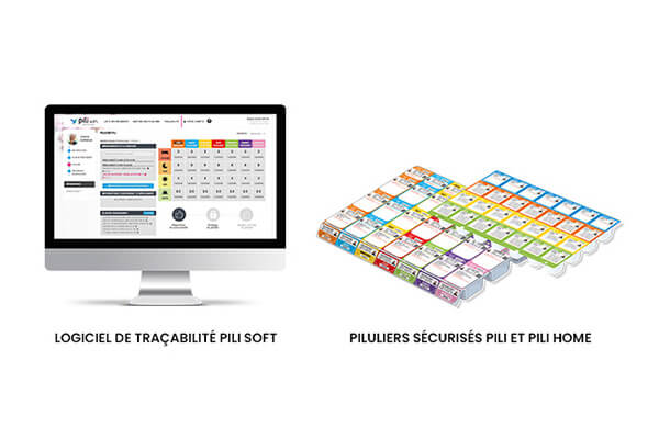 Logiciel de traçabilité Pili® Soft - Piluliers sécurisés Pili® et Pili® Home