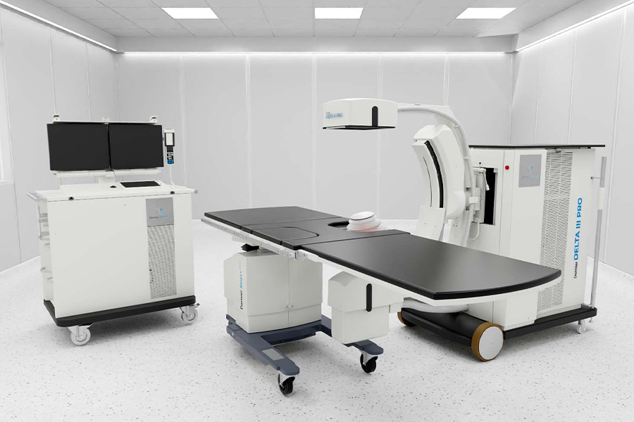 Découvrir - Lithotripteur intégré Delta III Pro avec table patient et échographie doppler couleur