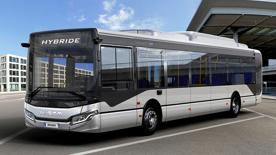 Iveco Bus – Urbanway – 12 mètres – GNV et Hybride