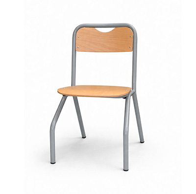 Chaise - mobilier réemployé Taille 4 - piétement Gris - Lot de 56
