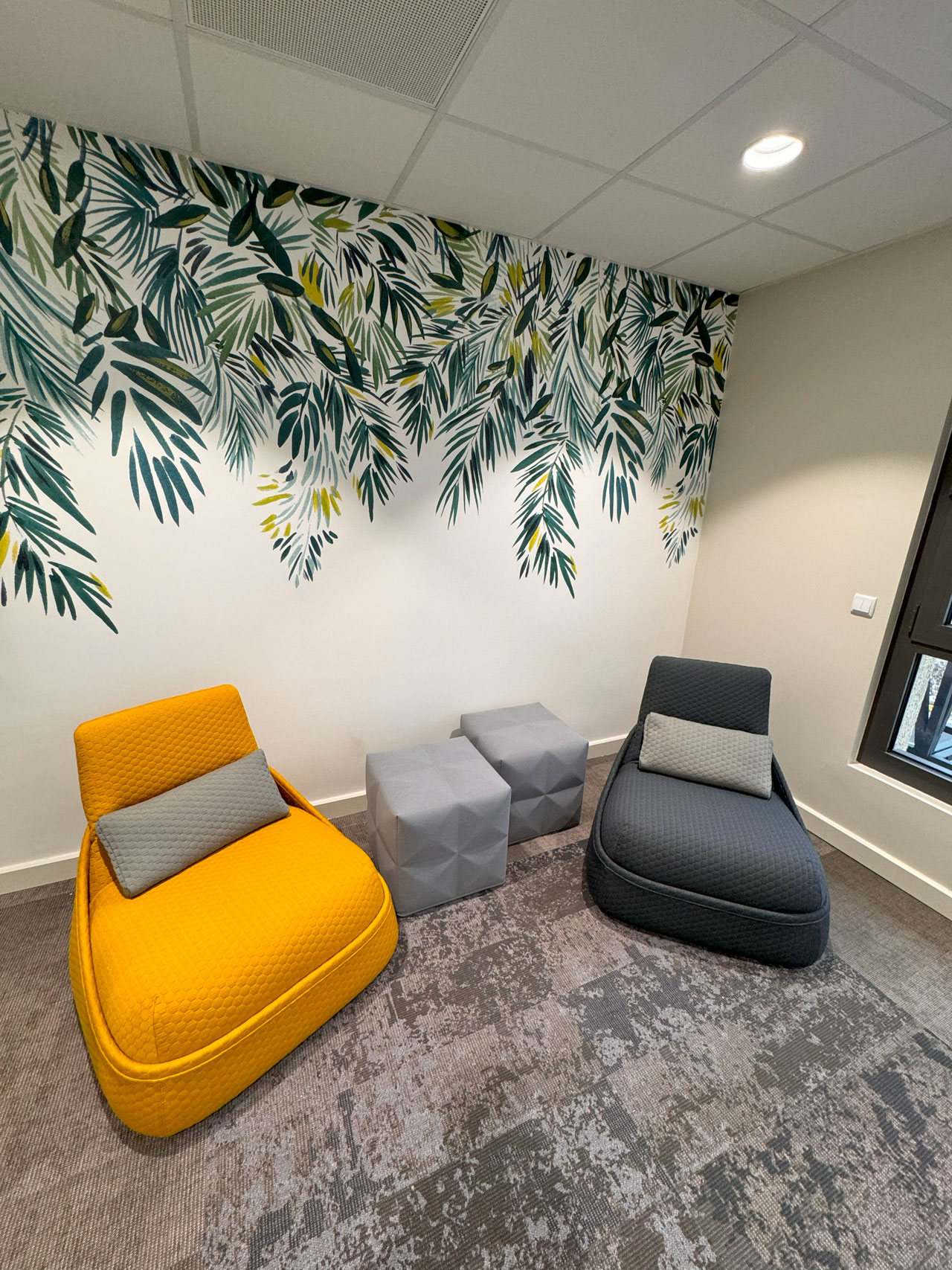 Espaces de travail / Espaces informels / Espaces de réunion - Ouvrir le diaporama