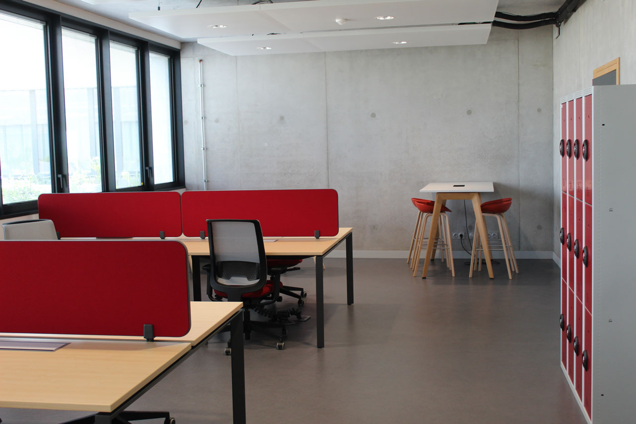 Découvrez les Espaces informels / Espaces de réunion / Espaces de formation / Espaces de travail - Ouvrir le diaporama