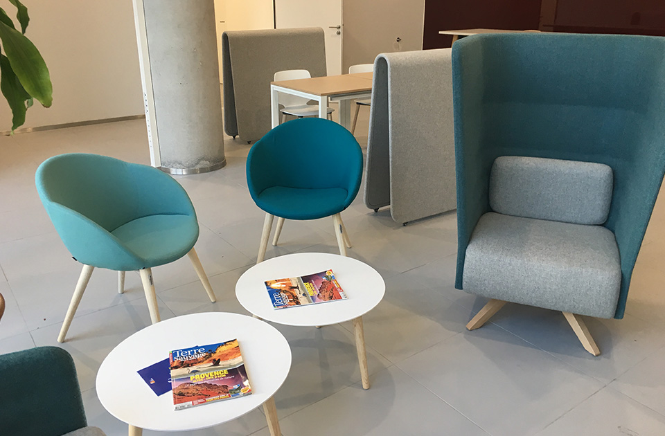 Espaces informels / Espaces de réunion - Ouvrir le diaporama