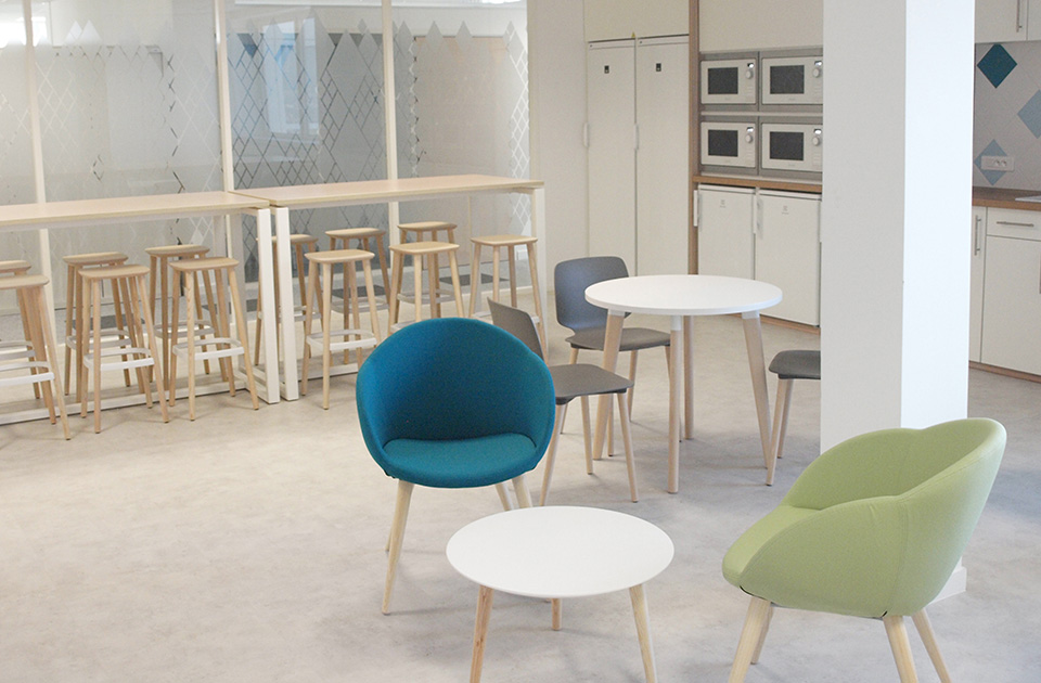 Espaces informels / Espaces de réunion - Ouvrir le diaporama