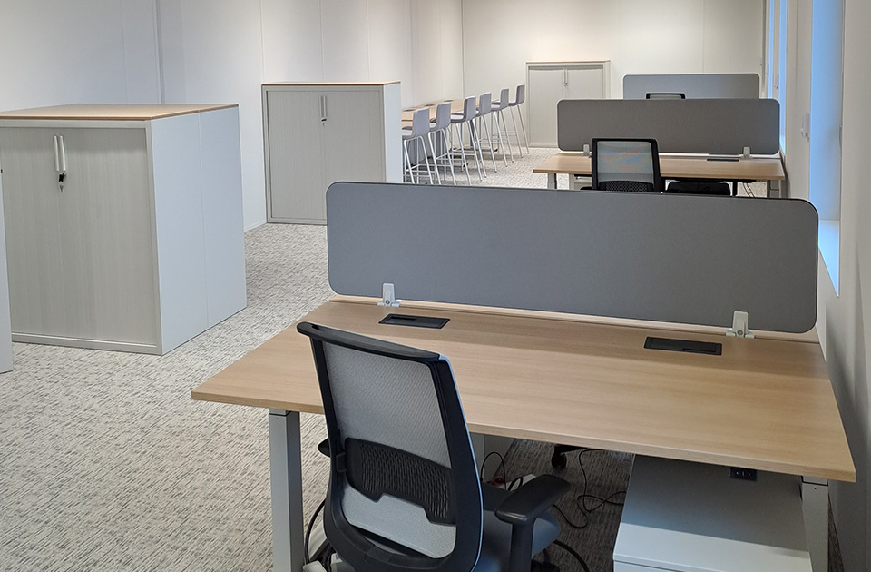 Espaces de travail / Espaces informels / Espaces de réunion - Ouvrir le diaporama