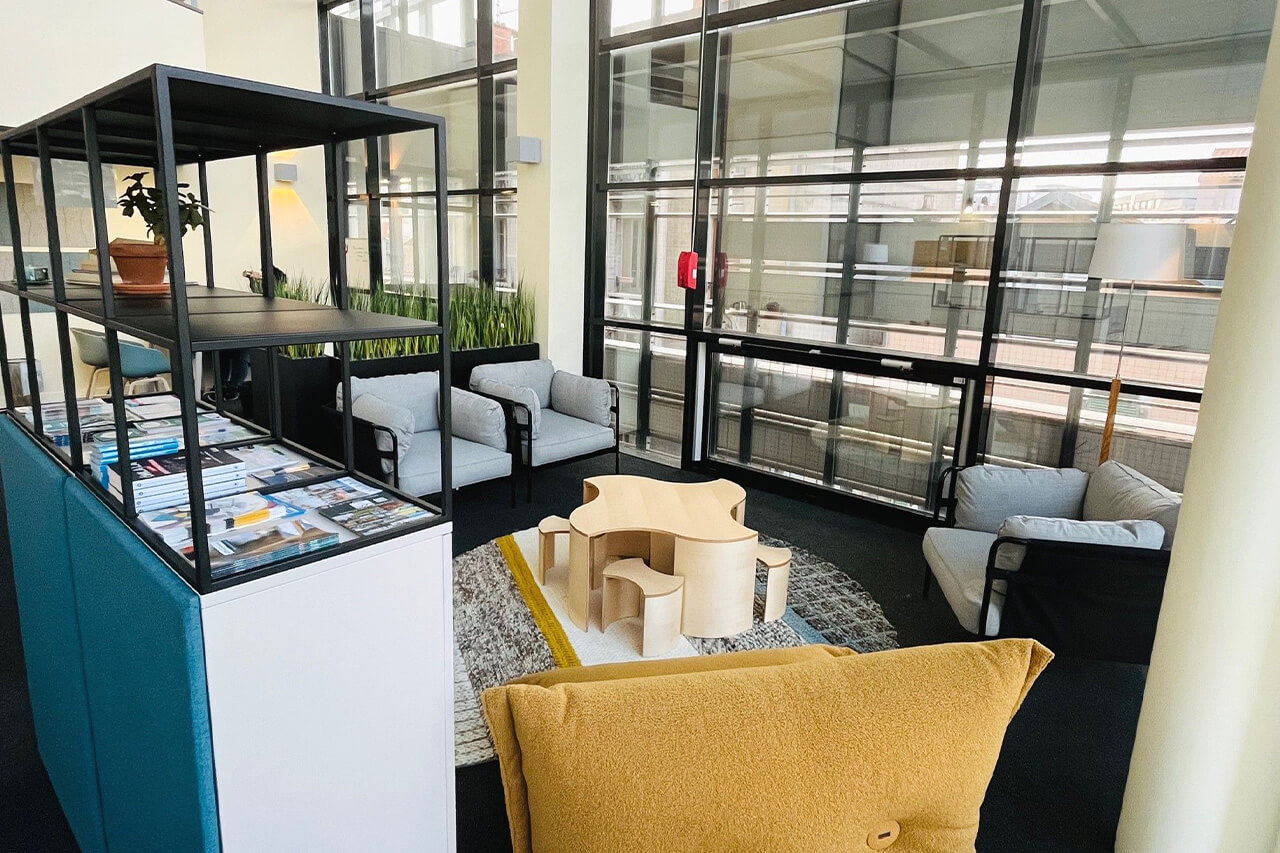 Espace d'accueil / Espaces de travail - Ouvrir le diaporama